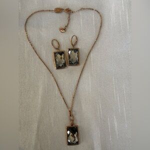 Elegant Gold and Silver Jewelry Set